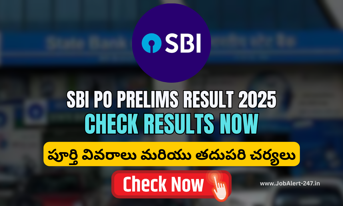 sbi po prelims result
