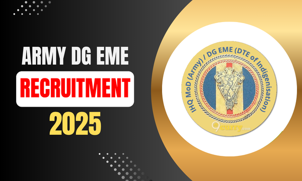 Indian Army DG EME Recruitment 2025: 194 Vacancies – Apply Now!